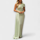 Bellamy  ™ ｜ Štýlové maxi šaty s jedným ramienkom