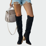 Olivá - Kožené ortopedické čižmy po kolená