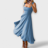 Agáta™ ｜Elegantné bezrukávové šaty