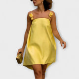 Jordan ™ ｜ Štýlové kvetinové minišaty bez rukávov