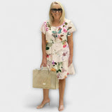 Lillian ™ ｜Kvetinové elegantné šaty