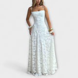 Emberly  ™ ｜ Elegantné Jacquard-Maxikleid