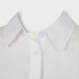 Indie ™ ｜ Dlhé biele plisované šaty s rukávmi