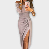 Lena ™ ｜ Elegantné Off-Shoulder Šaty