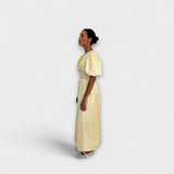 Josephine  ™ ｜Maslové maxi šaty s vzdušným dizajnom