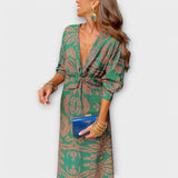 Oriana  ™ ｜ Elegantné šaty s dlhými rukávmi