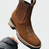 Ankica - Kožené kovbojské čižmy