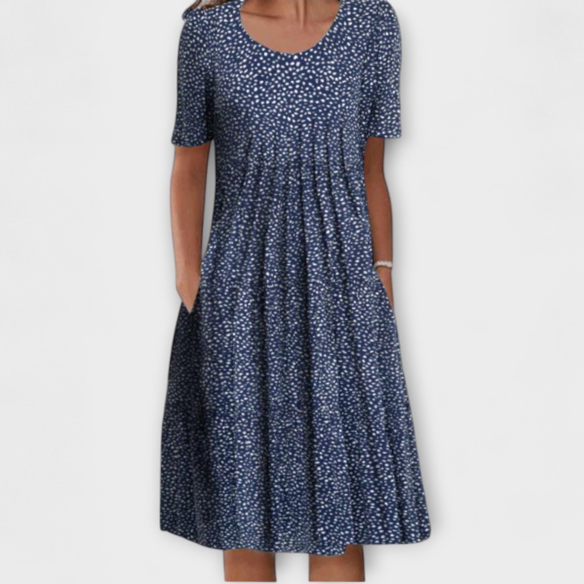 Emelie™ ｜ Štýlové šaty s kontrolou brucha