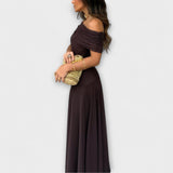 Lúka ™ ｜Toledo Maxi šaty s jedným ramenom