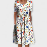 Emelie™ ｜ Štýlové šaty s kontrolou brucha