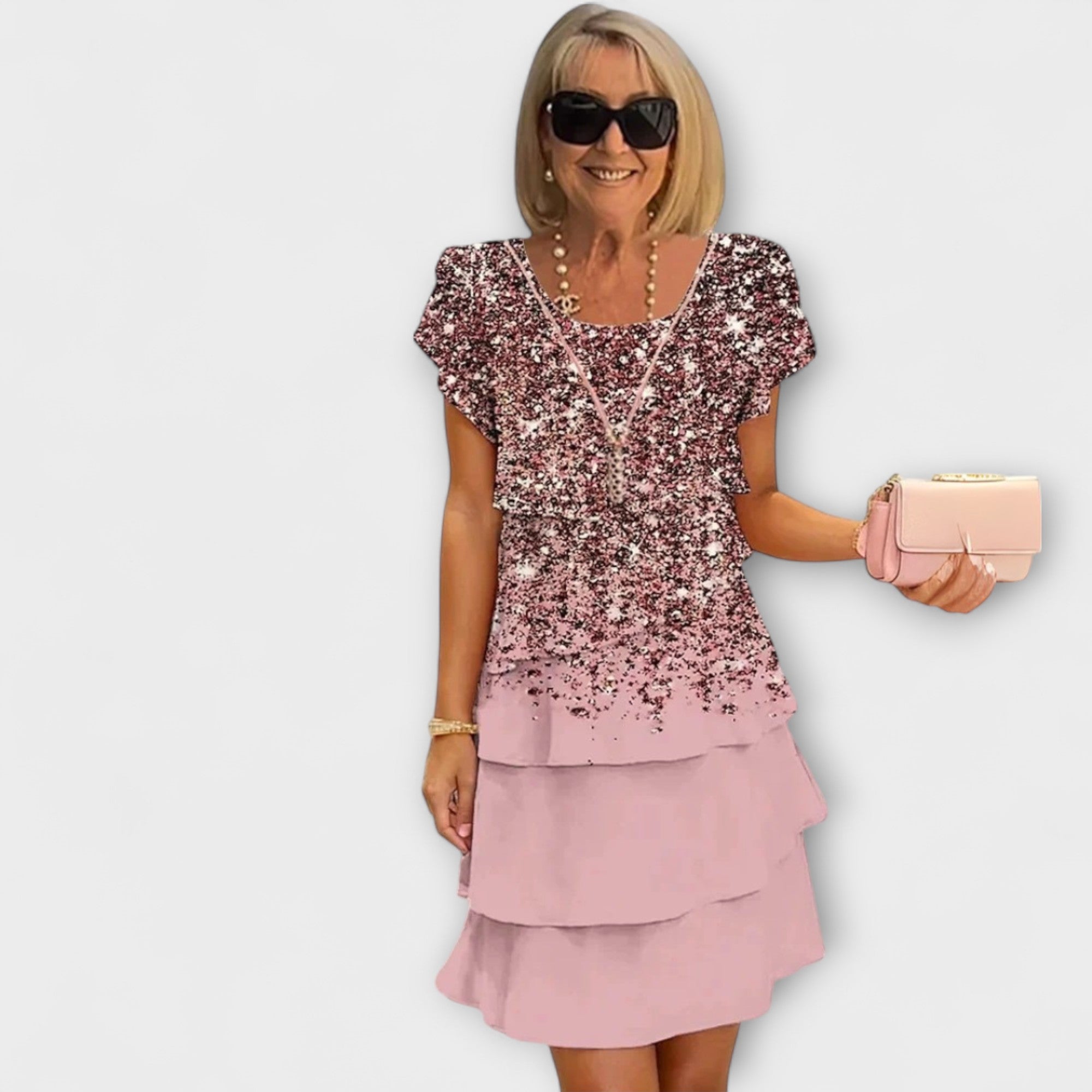 Lillian ™ ｜Kvetinové elegantné šaty