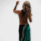 Livia  ™ ｜Maxi šaty s hviezdnym nebom a tie-dye