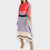 Elenora ™ ｜ Strihový geometrický kaftan