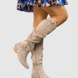 Simona | Pohodlné a teplé čižmy z semišu