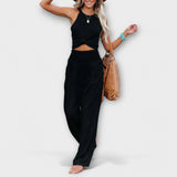 Renáta ™ ｜Ľahké a elegantné nohavice