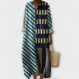 Elissa  ™ ｜ Štýlové geometrické šaty