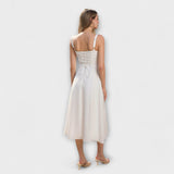 Nádej ™ ｜Rüschentop šaty s detailom rozparku