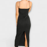 Eunika ™ ｜Štýlové bezrukávové zúžené dlhé šaty
