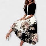 Patrícia™ ｜Dámske Midi šaty s blejzrom