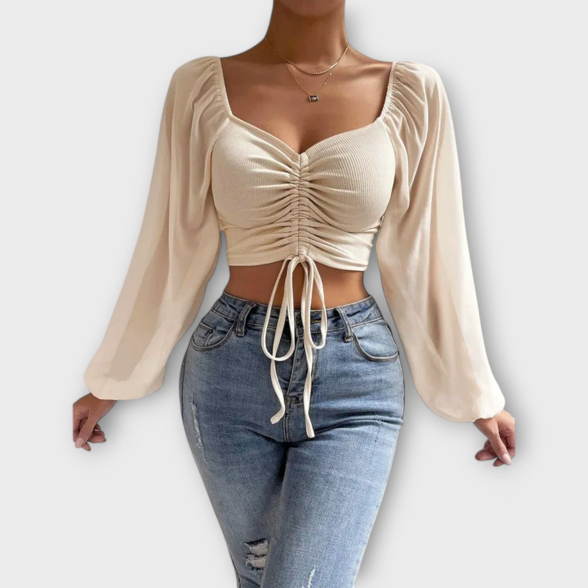 Jacqueline ™ ｜Univerzálna večerná blúzka