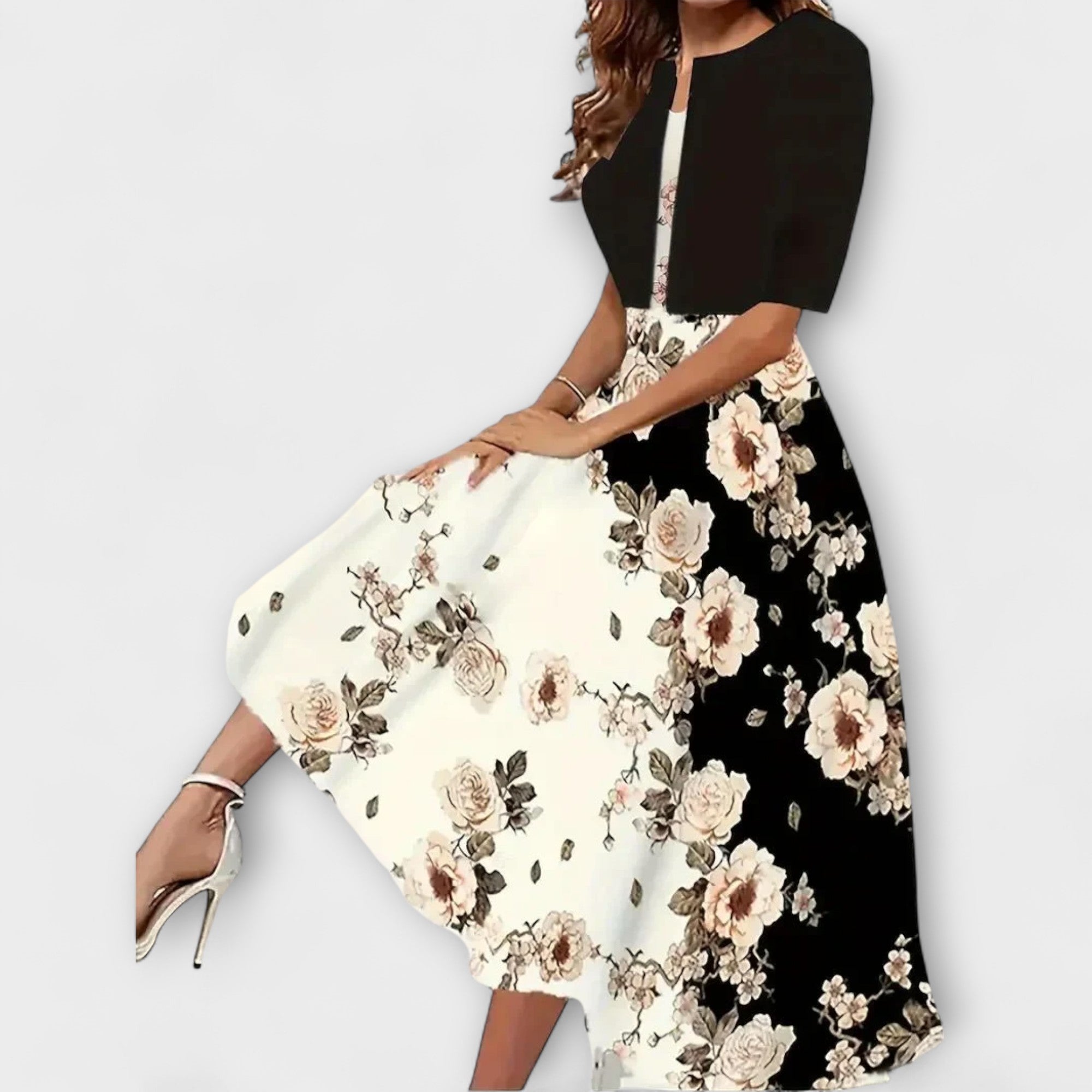 Patrícia™ ｜Dámske Midi šaty s blejzrom