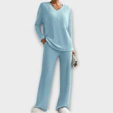 Denisa ™ ｜Ribbed Lounge Set