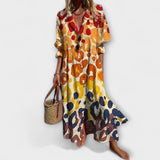 Lila ™ ｜Lichotivé maxikabát s pokrytím brucha