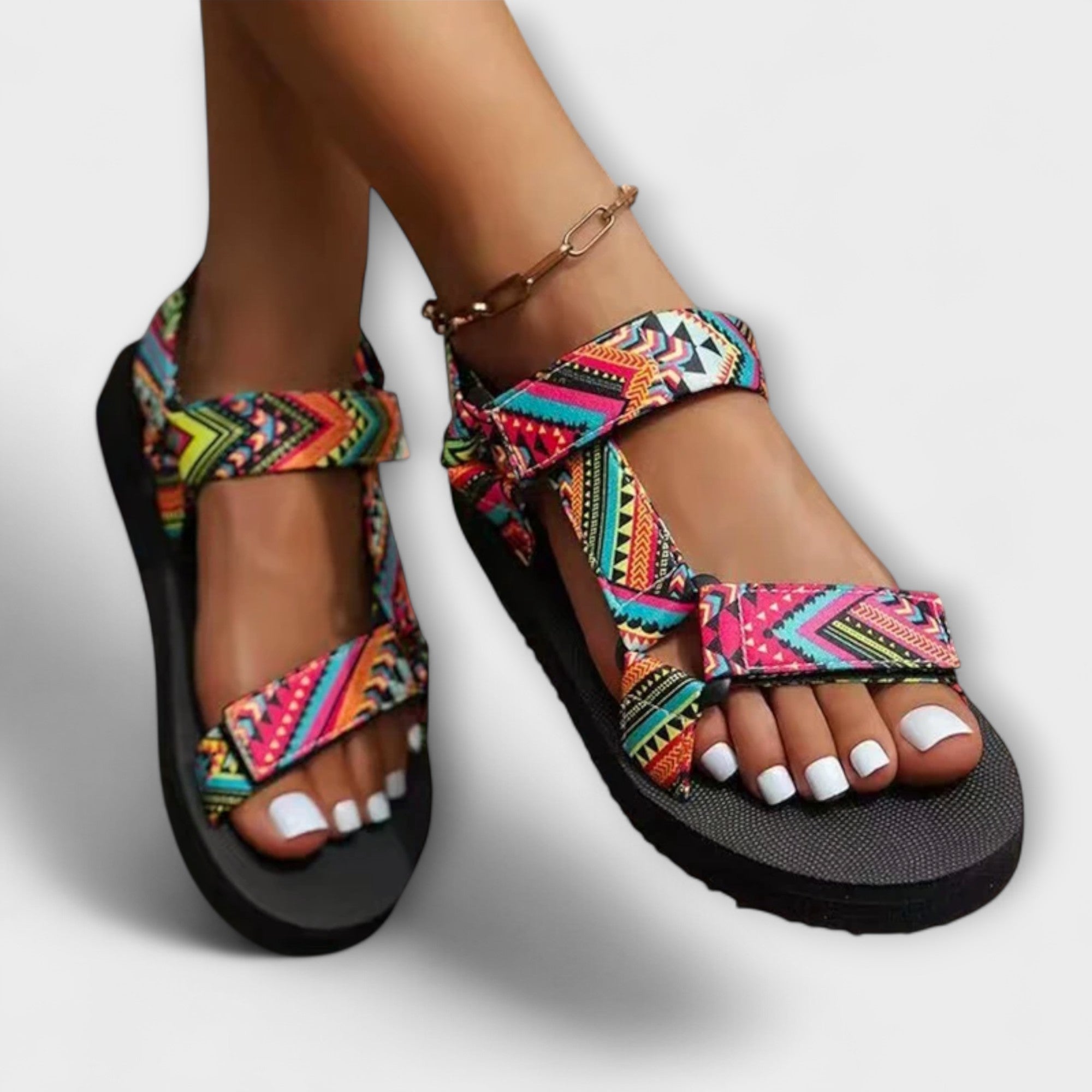 Nora™ ｜Letné ploché dámske sandále z konopného lana