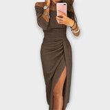 Lena ™ ｜ Elegantné Off-Shoulder Šaty