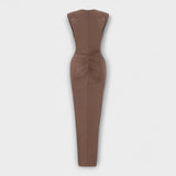 Thea  ™ ｜Maxi šaty s hlbokým V-výstrihom