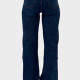 Júlia ™ ｜Džínsy so širokými nohavicami – Kráľovsky modrá