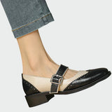 Olívie – dámske topánky Mary Jane z kože