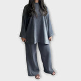 Ingrid ™ ｜Set v nadmernej veľkosti - Rífsovaný štýl