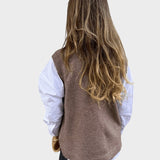 Hana ™ ｜Pletená vesta bez rukávov